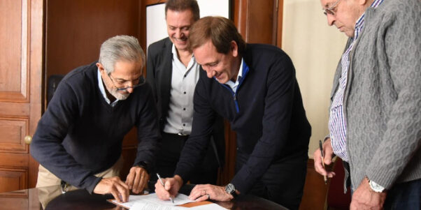 PARTE DE UNA OBRA VITAL PARA LA CIUDAD